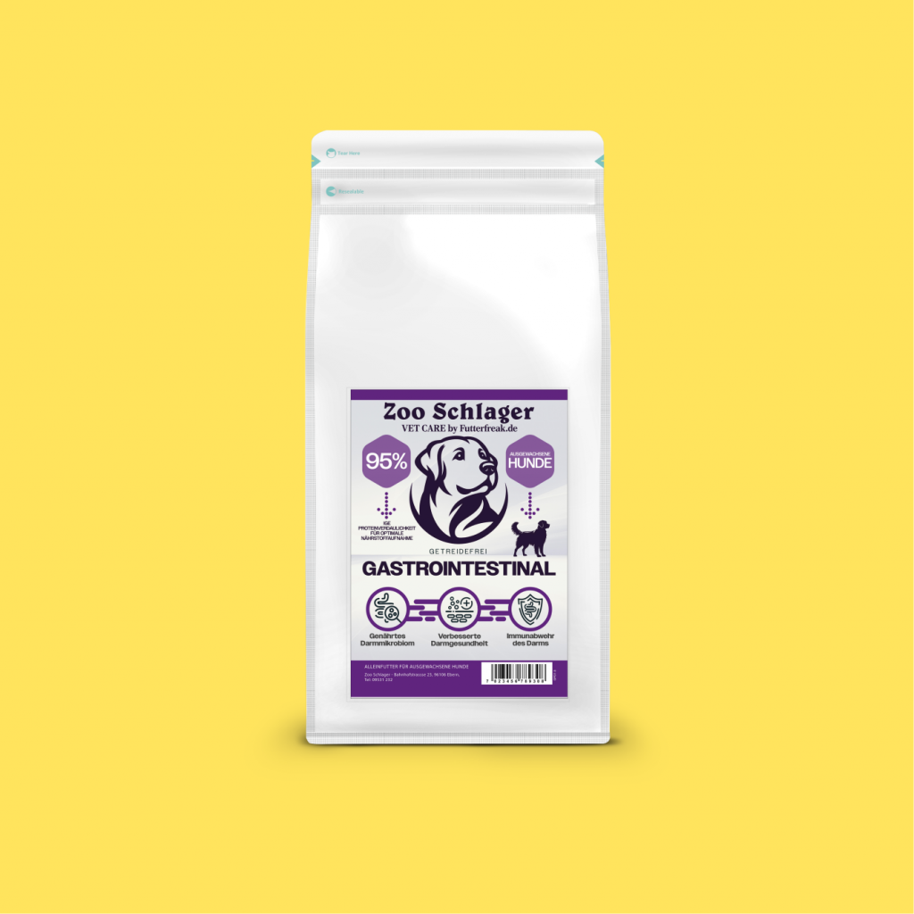 Peptide+ Gastrointestinal / Verdauungspflege – getreidefreies Hundefutter mit enzymatisch gespaltenem Putenprotein
